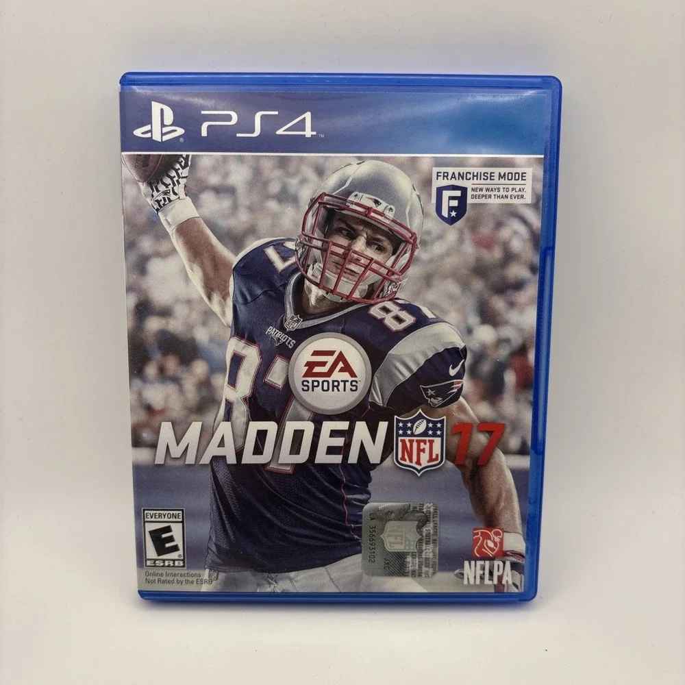 Madden NFL 17 Sony PlayStation 4 PS4 EA Sports Football Game Disc Case